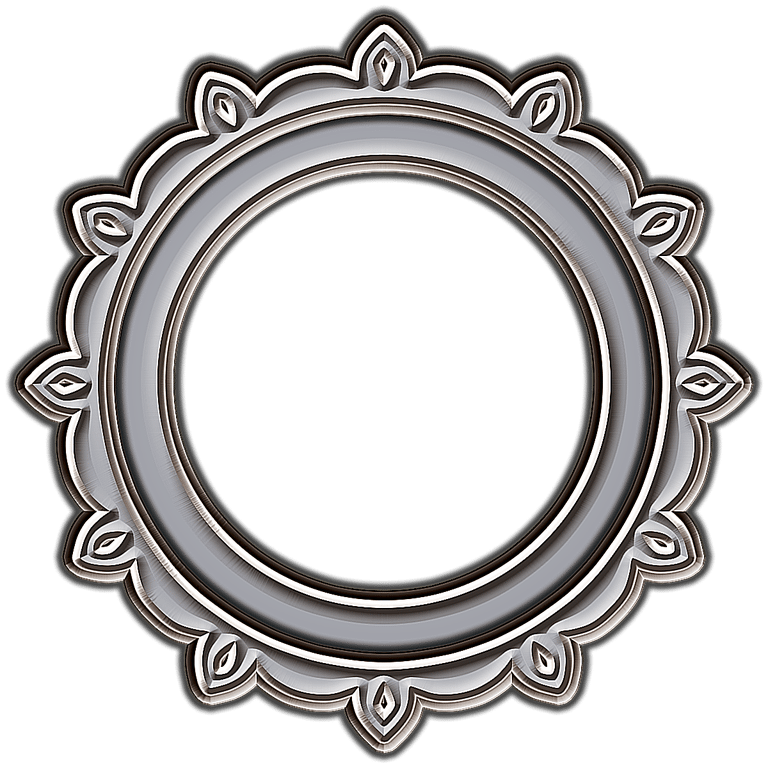 Circle Frame Transparent PNG Image