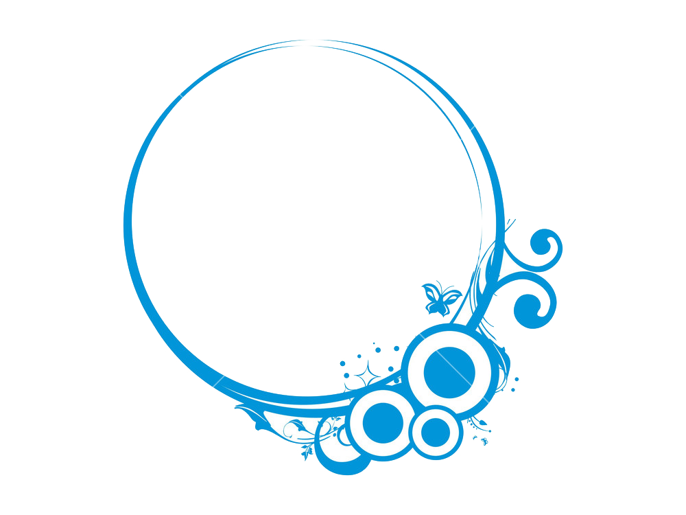 Circle Frame Transparent PNG Image