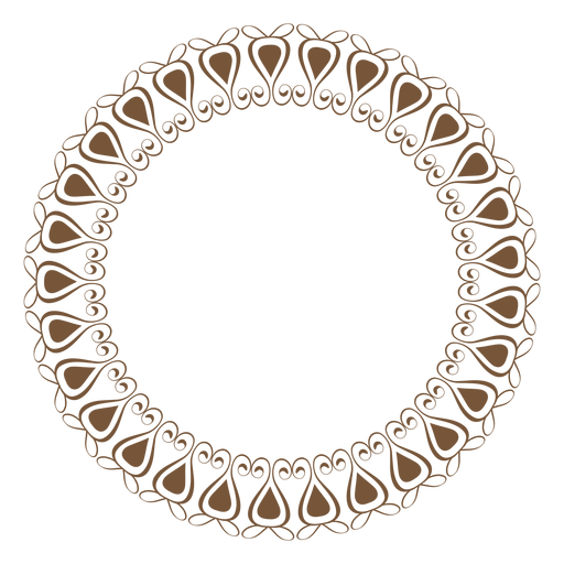 Circle Frame Transparent PNG Image
