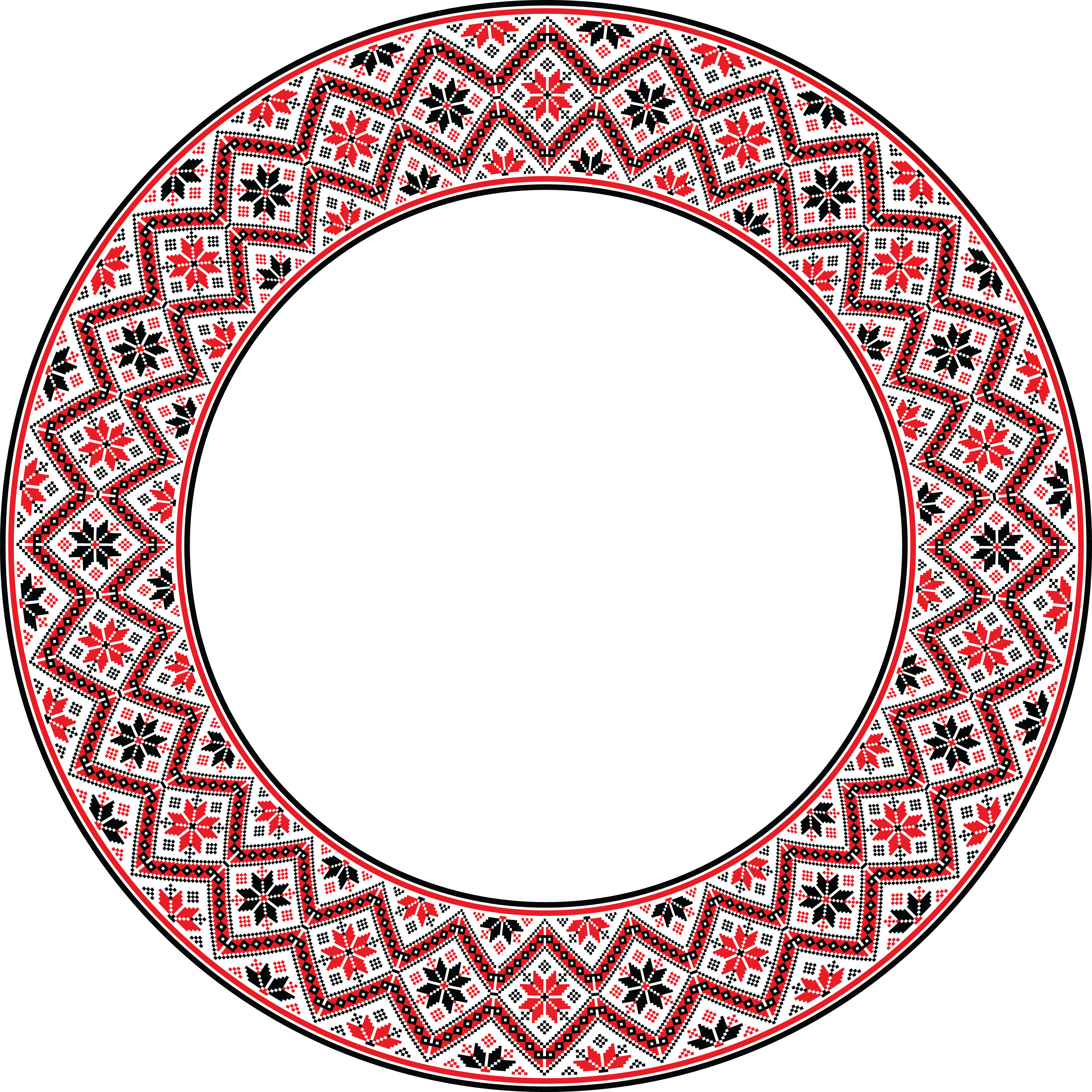 Round Frame Transparent PNG Image