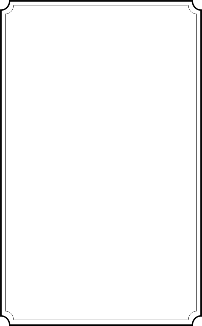 White Border Frame Transparent PNG Image