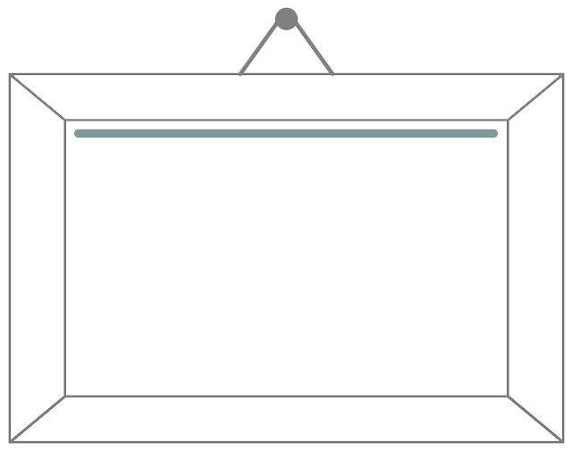 White Border Frame Transparent PNG Image