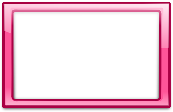 Pink Border Frame 6 Transparent PNG Image