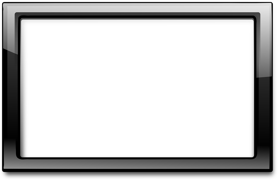Black Border Frame Transparent PNG Image