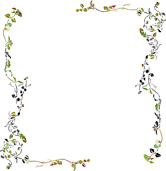 Leaf Frame Transparent PNG Image