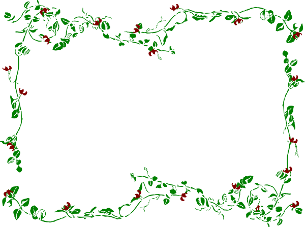 Garland Frame Transparent PNG Image