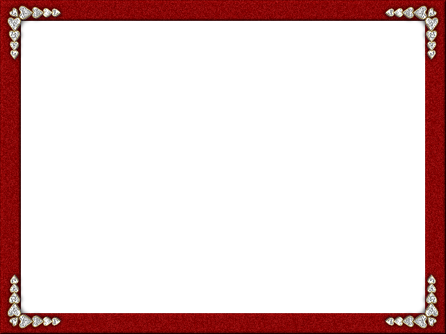 Maroon Border Frame Transparent PNG Image