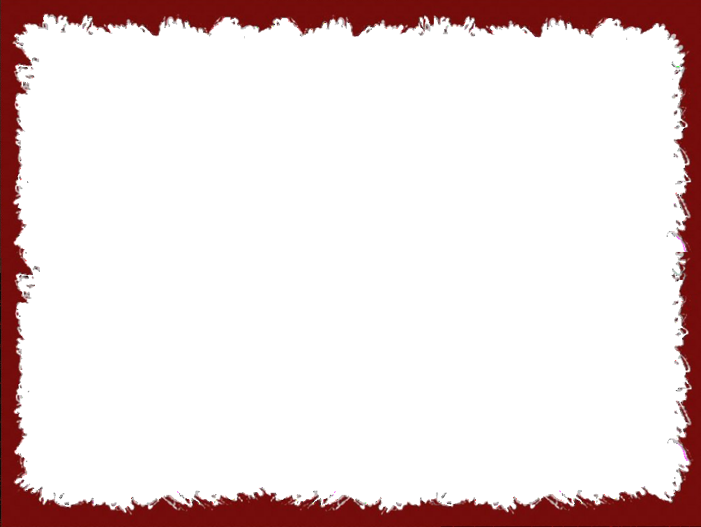 Red Border Frame Transparent PNG Image