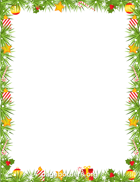 Garland Frame Transparent PNG Image
