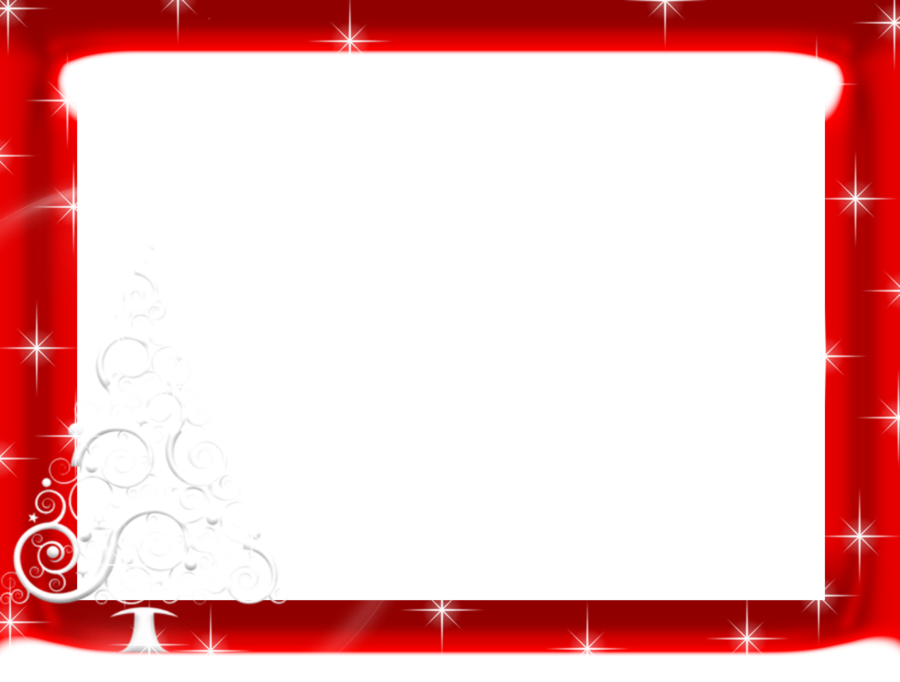 Red Border Frame Transparent PNG Image