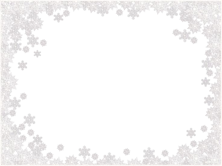 White Border Frame Transparent PNG Image