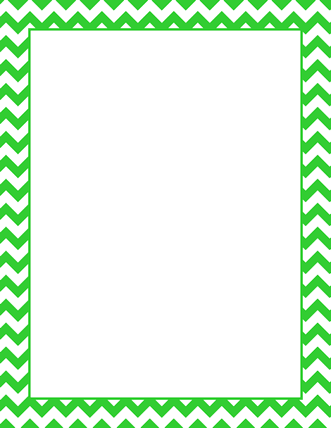 Lime Border Frame Transparent PNG Image