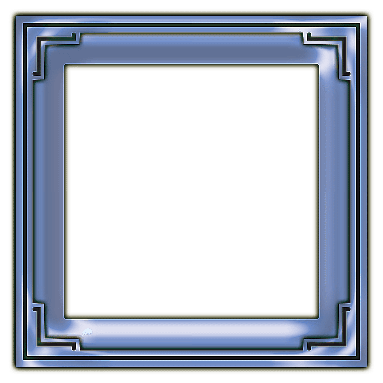 Square Frame Background Transparent PNG Image