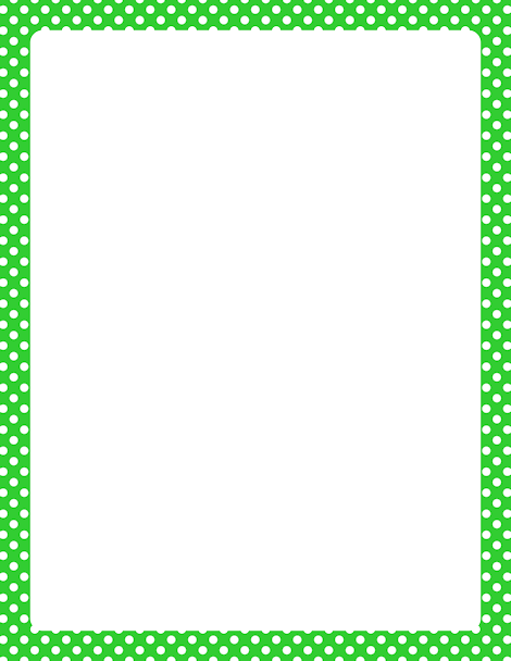 Lime Border Frame Transparent PNG Image