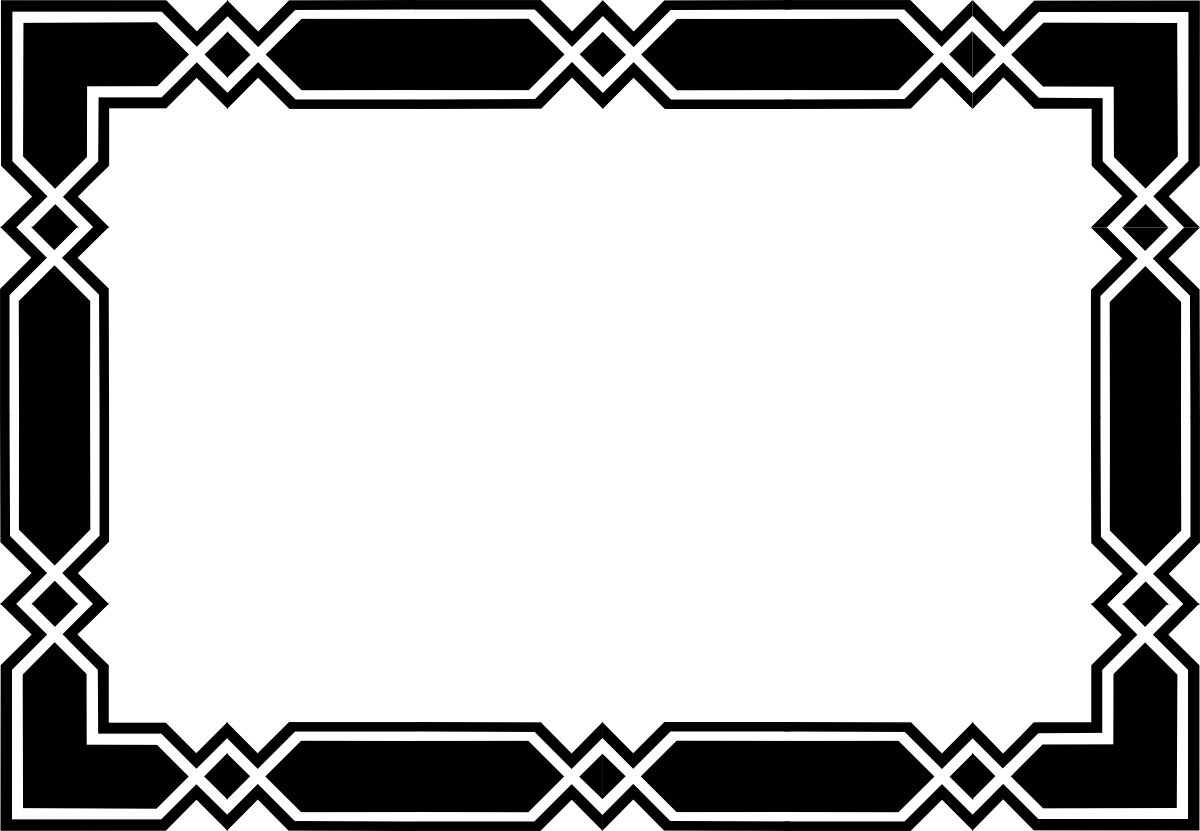 Decorative Border Transparent PNG Image