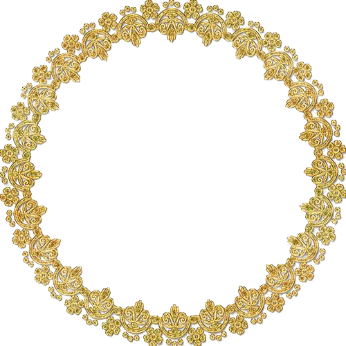 Decorative Frame Retro Gold Transparent PNG Image