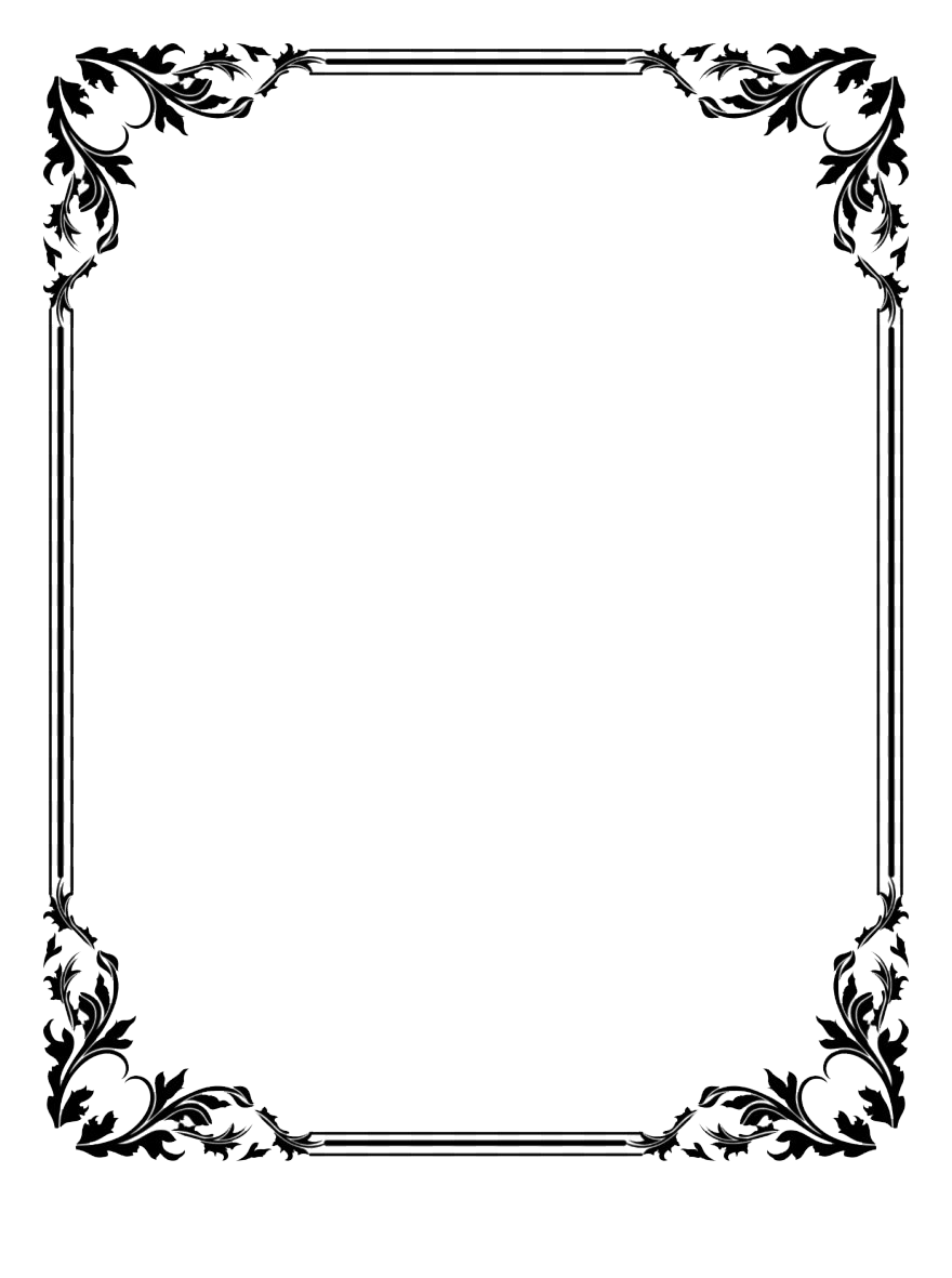 Art Border Transparent PNG Image