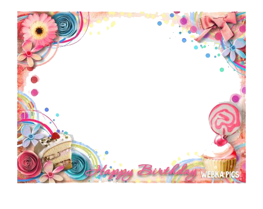 Frame Birthday File Transparent PNG Image