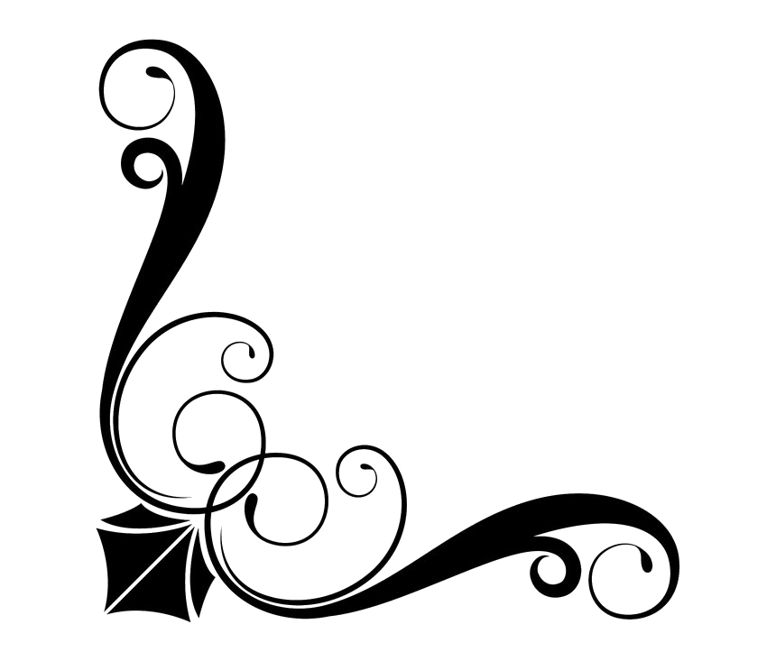 Border Art Black File Transparent PNG Image
