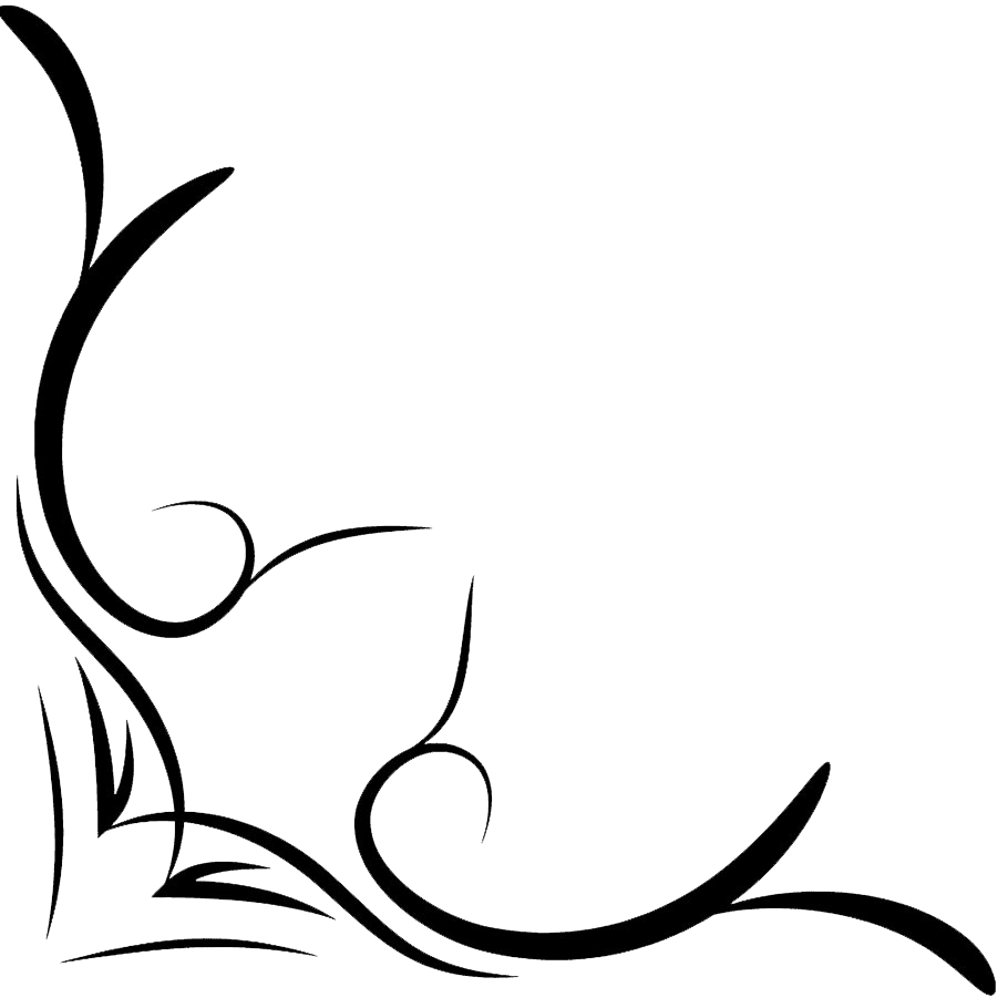 Border Art Black Transparent PNG Image