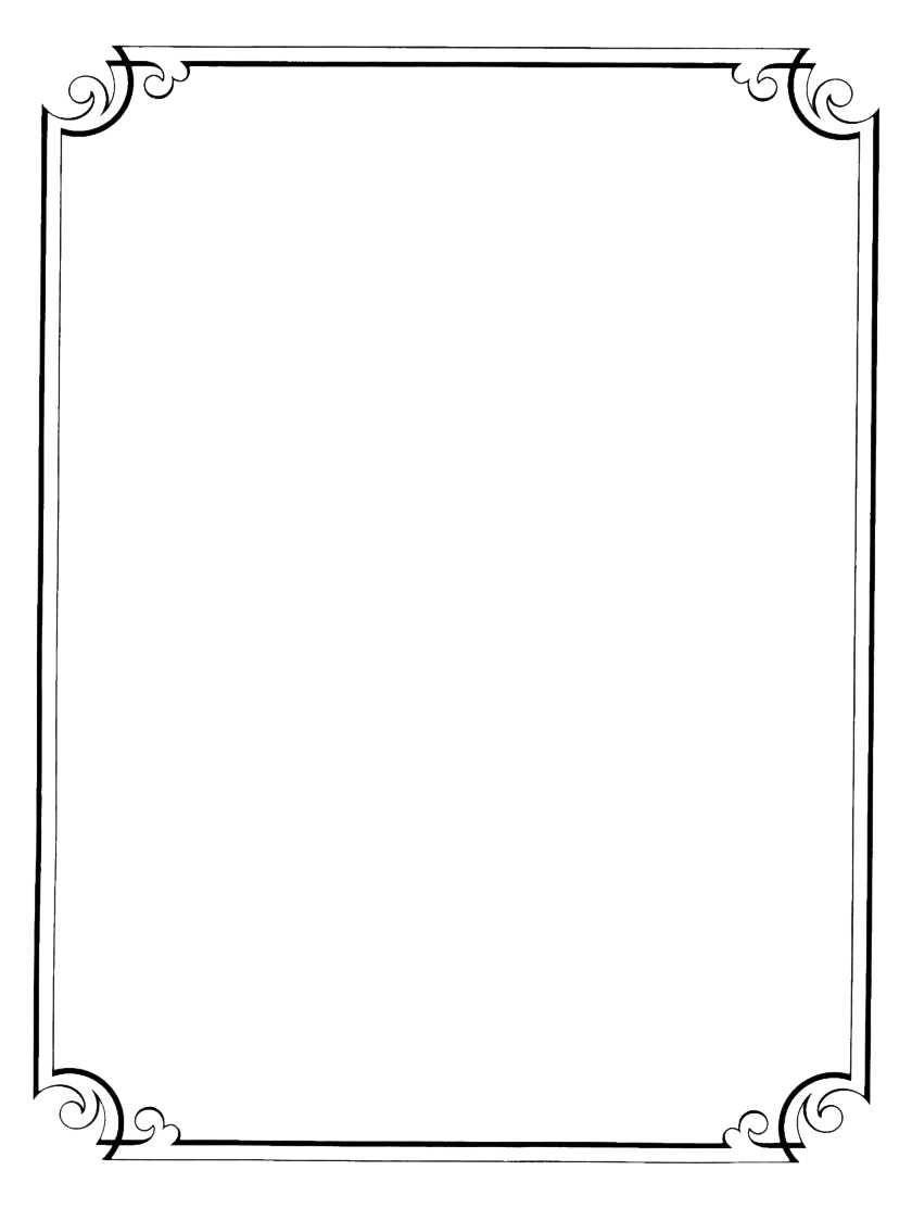 Art Border Transparent PNG Image