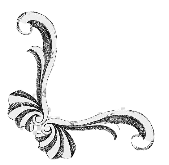 Border Art Black Transparent PNG Image