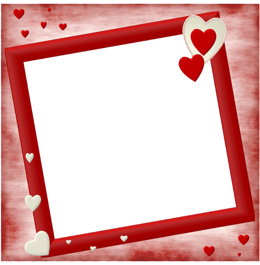 Frame Vector Love Transparent PNG Image