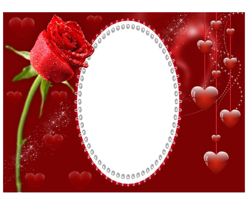 Frame Romantic Transparent PNG Image