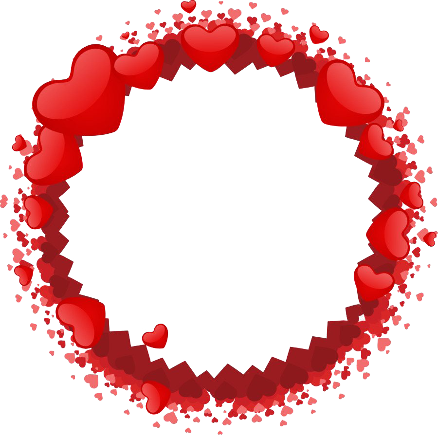 Frame Valentine Transparent PNG Image