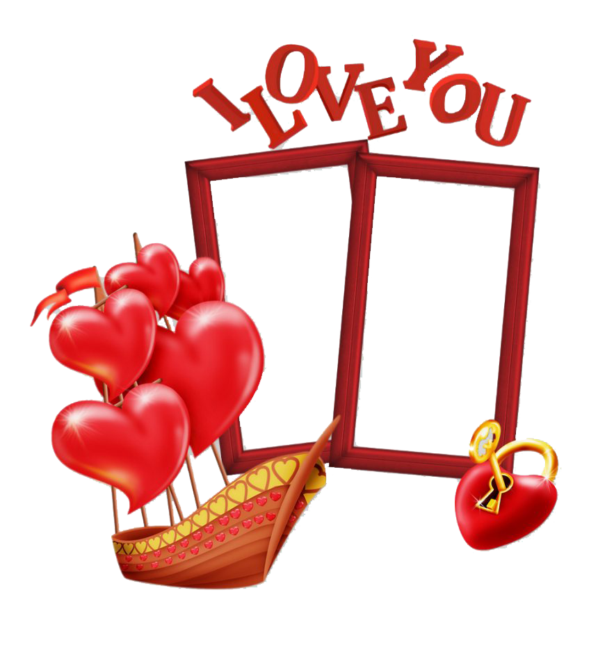 Frame Valentine Transparent PNG Image