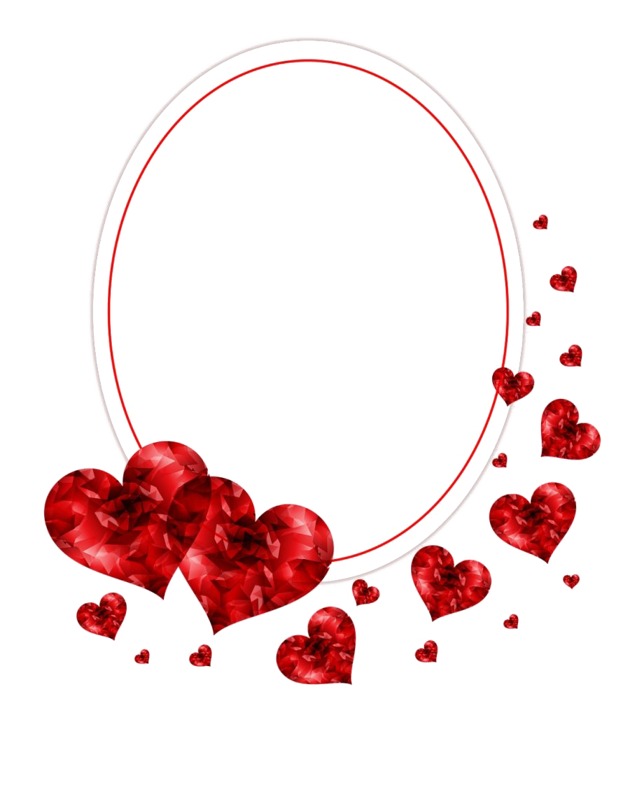 Frame Vector Love Transparent PNG Image