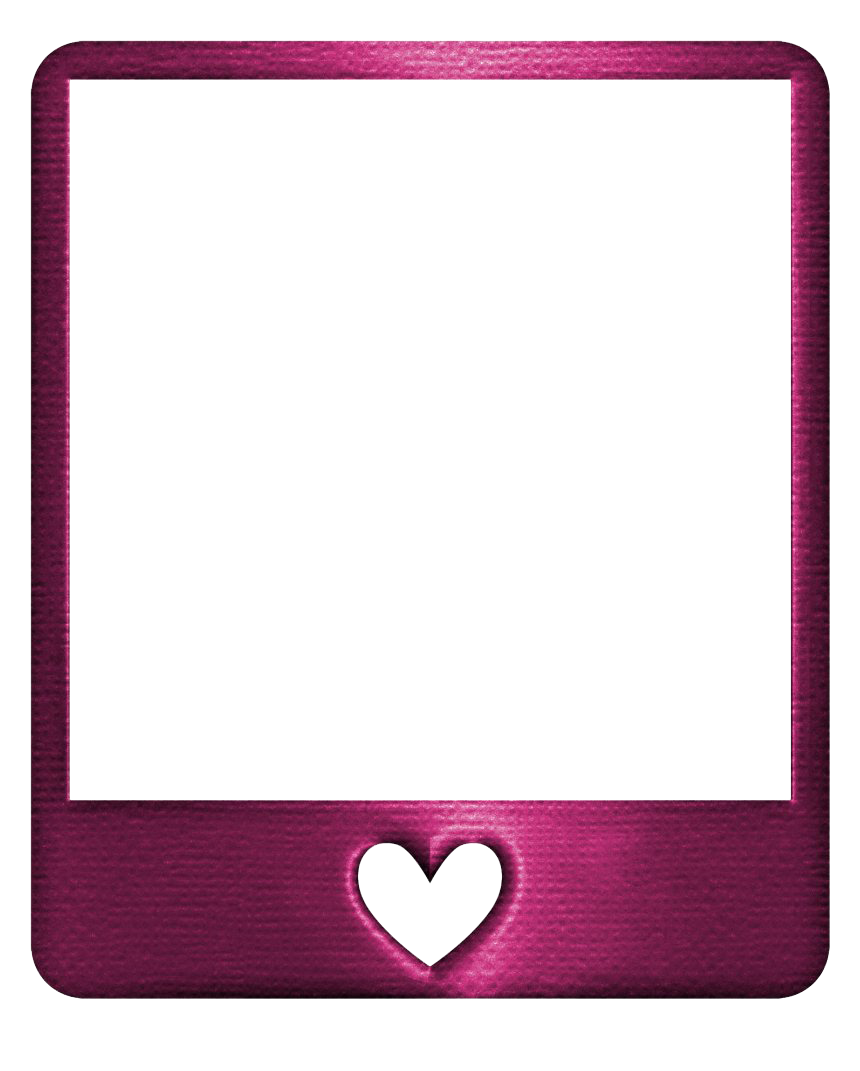 Pink Frame Transparent PNG Image