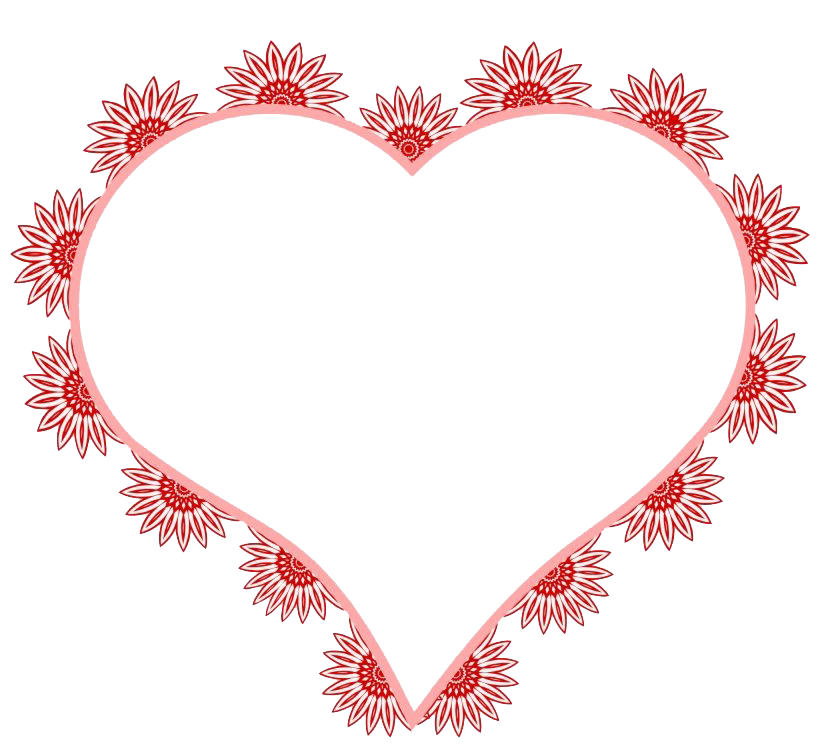 Heart Frame Transparent PNG Image
