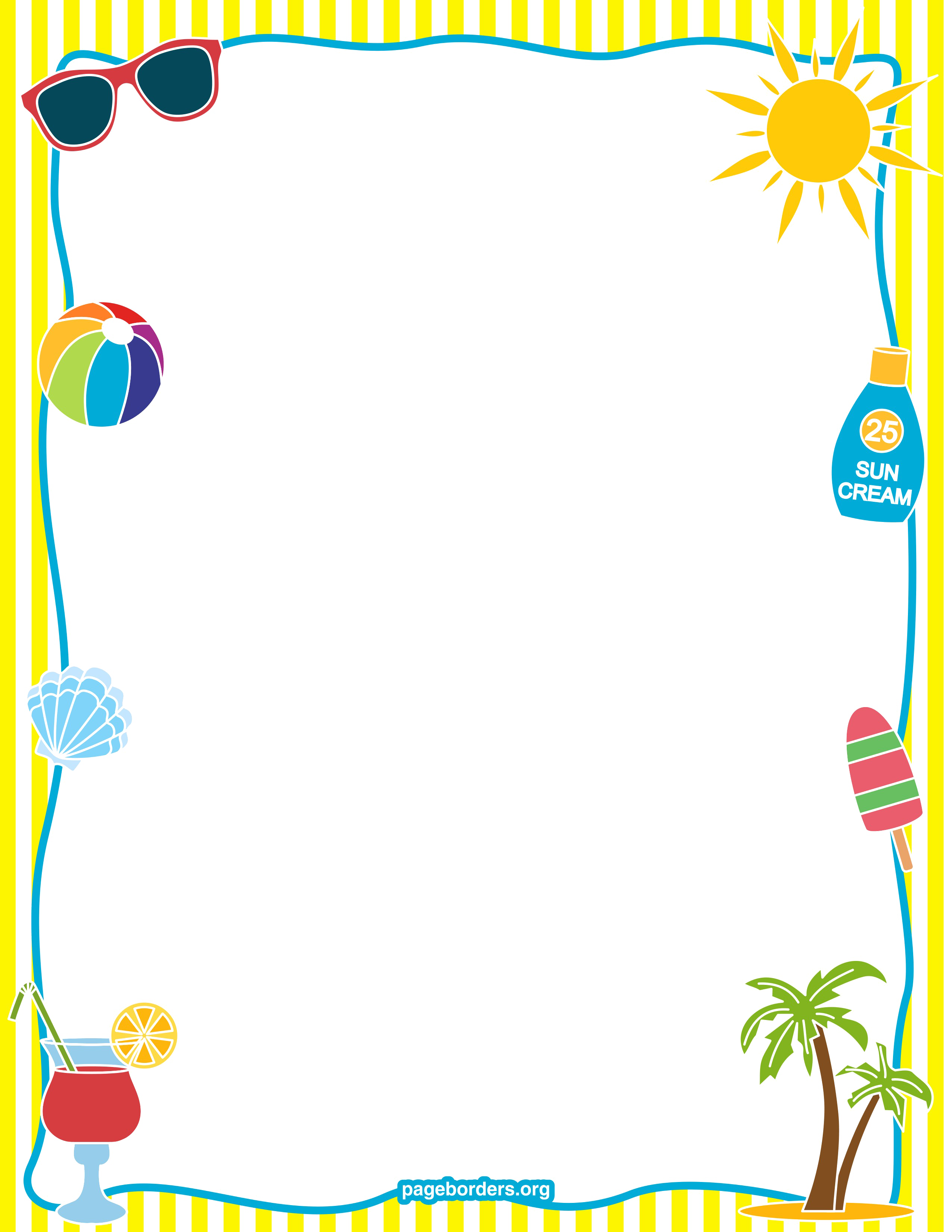 School Border Transparent PNG Image