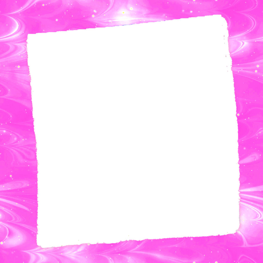 Girly Border Transparent PNG Image