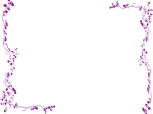 Girly Border Transparent PNG Image