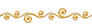 Decorative Line Gold Transparent PNG Image