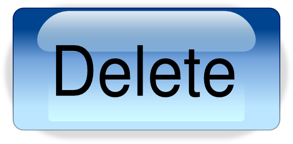 Delete Button File Transparent PNG Image