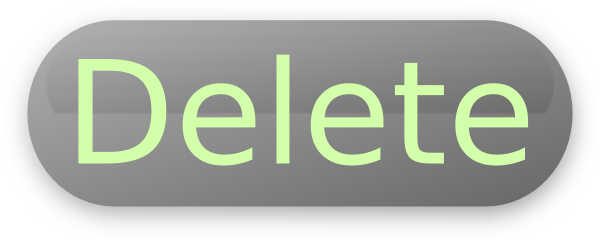 Delete Button Transparent PNG Image