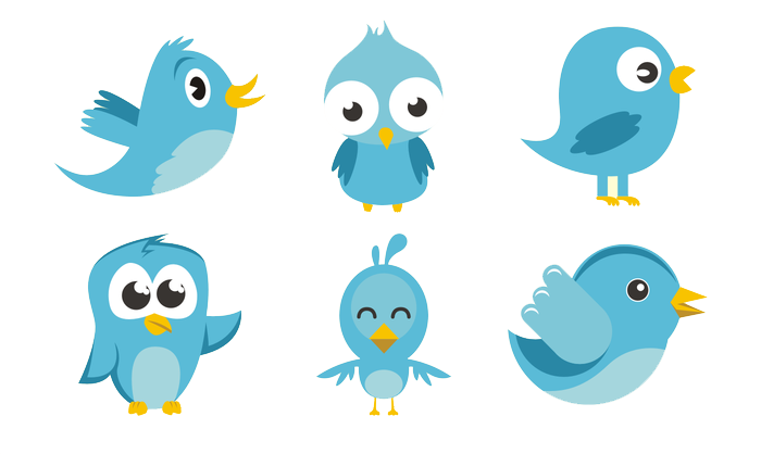 Euclidean Twitter Vector Bird Graphics Transparent PNG Image