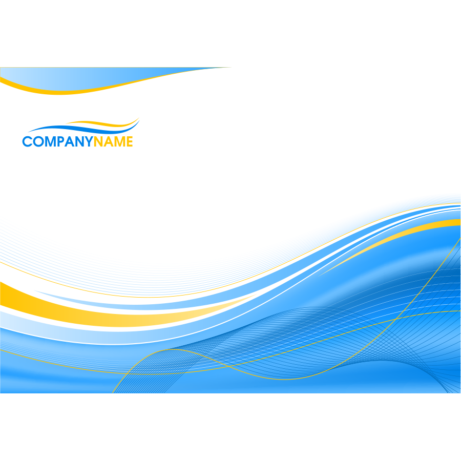 Blue Lines Wavy With Transparent PNG Image