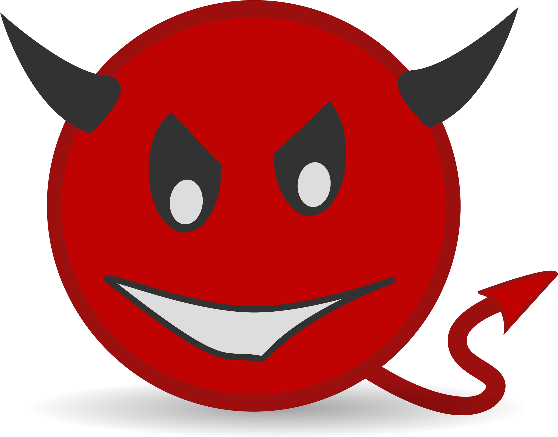 Devil Face Background Transparent PNG Image