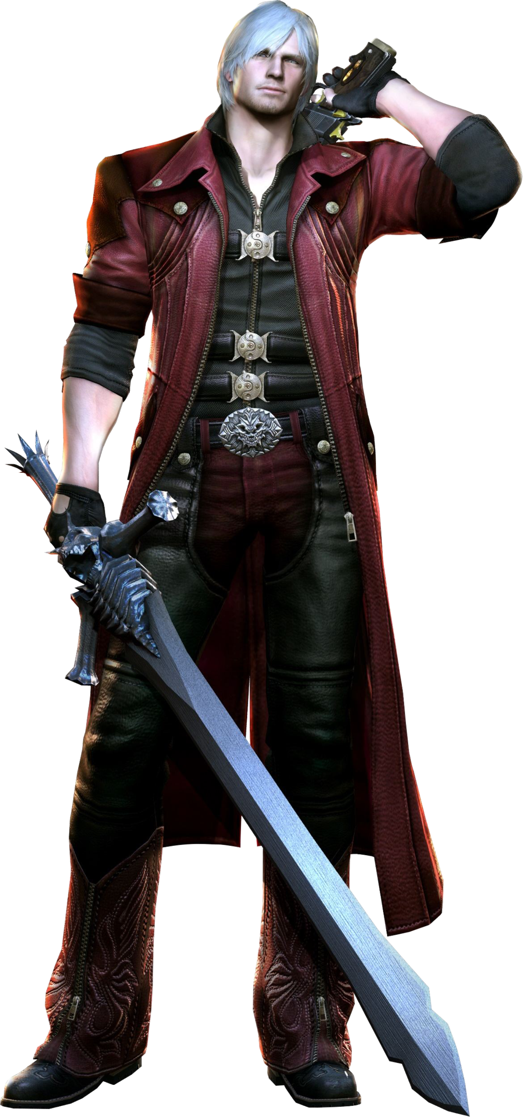 Devil Spear May Cry Character Dante Fictional Transparent PNG Image