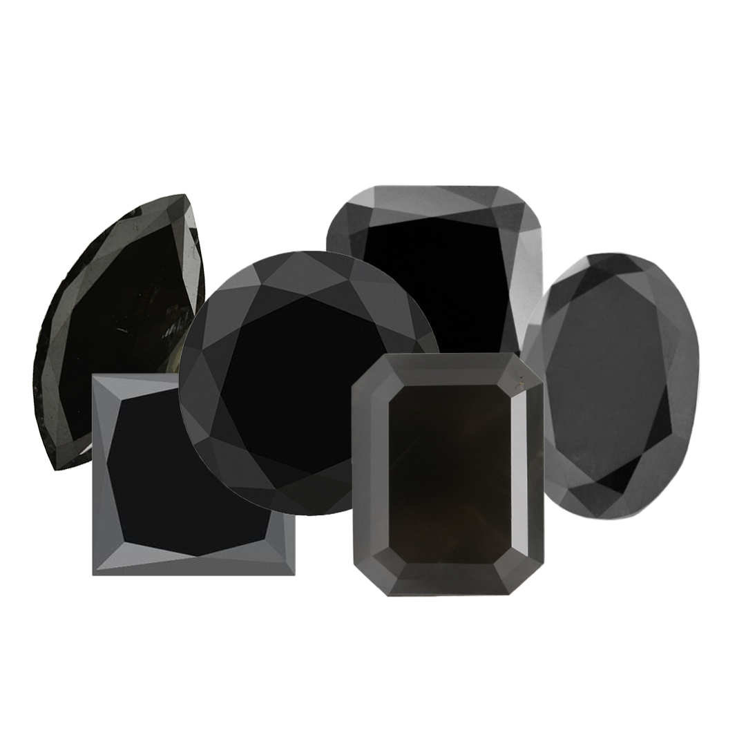 Black Diamond Gemstone Transparent PNG Image