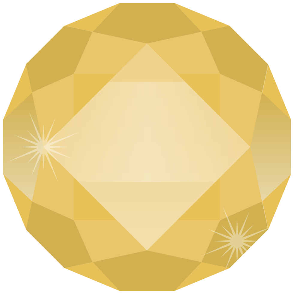 Circle Diamond Gemstone Transparent PNG Image