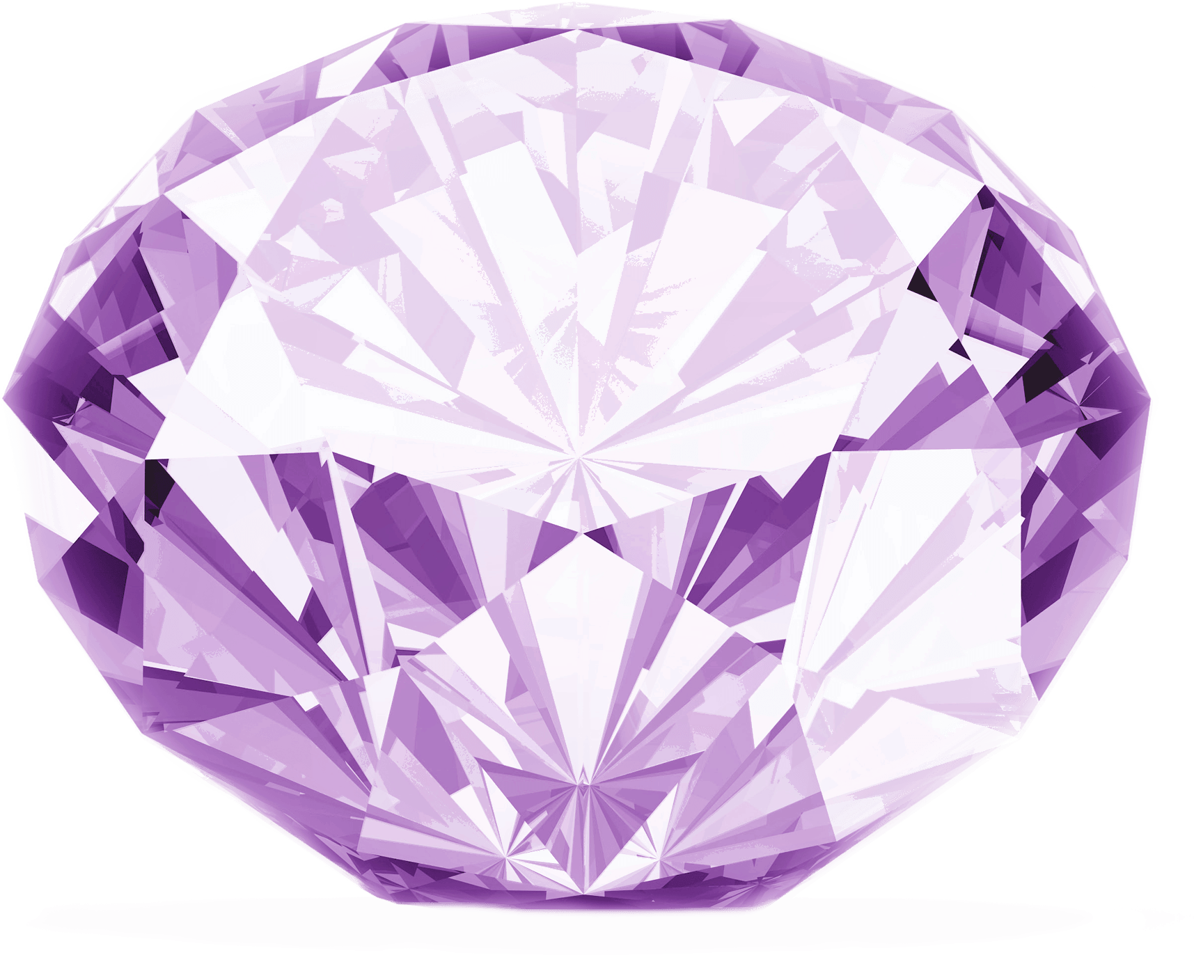 Purple Diamond Transparent PNG Image