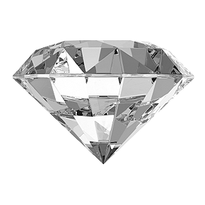 White Diamond Transparent PNG Image
