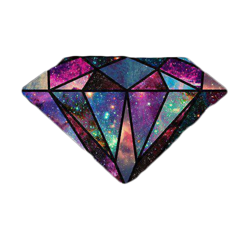Diamond Galaxy Design Transparent PNG Image