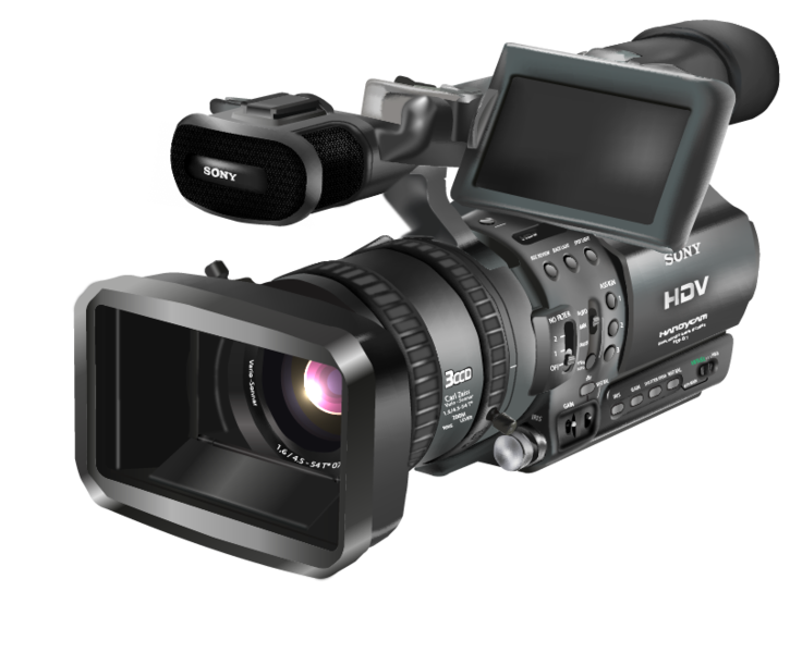 Digital Video Camera Transparent PNG Image