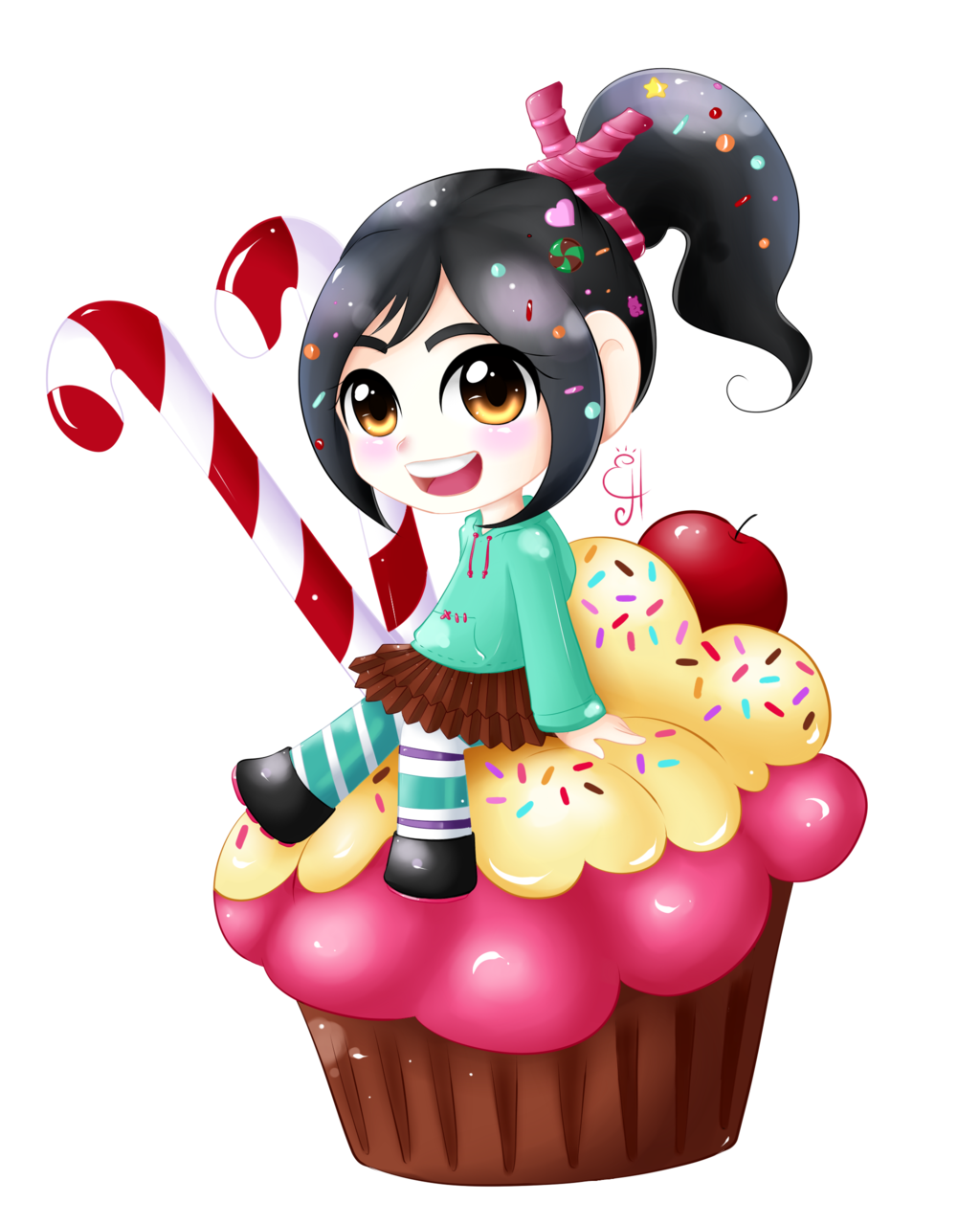Vanellope Transparent PNG Image
